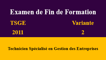 examen fin de formation tsge 2011 v2